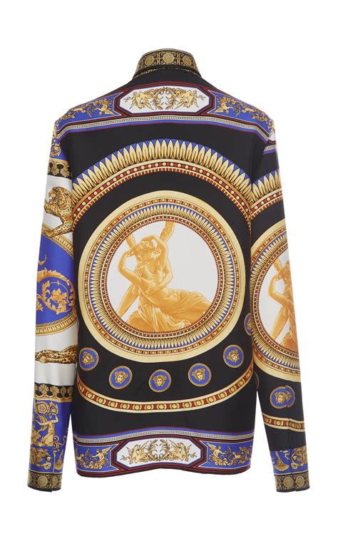 versace t shirt fit|Versace long sleeve t shirts.